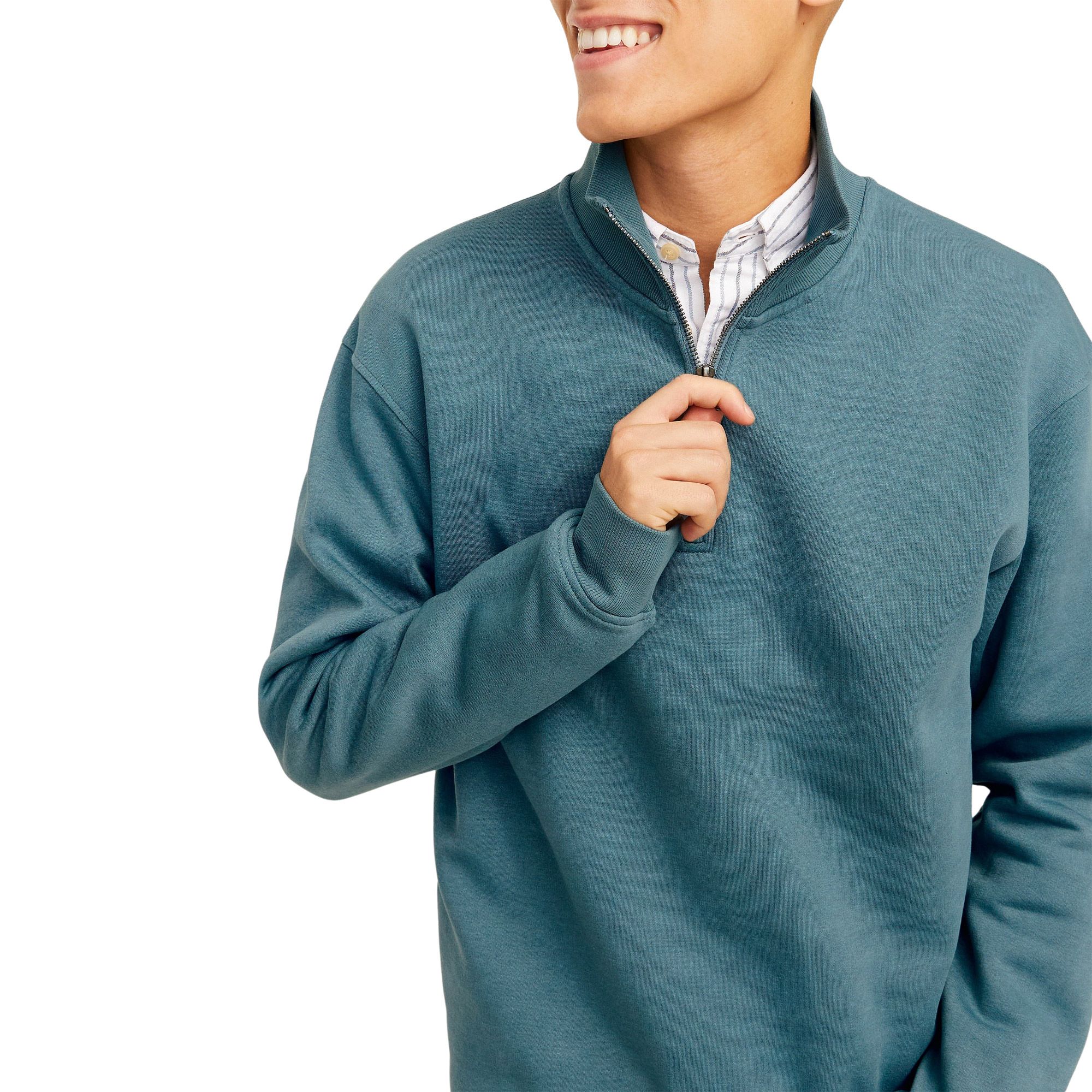 Jack & Jones Bradley Half Zip Sweater Heren | PlutoSport